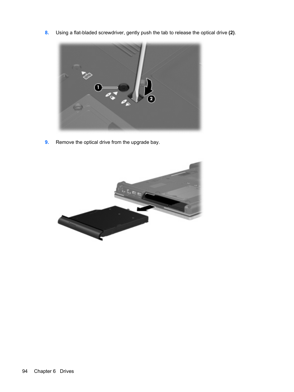 HP EliteBook 8540w Mobile Workstation User Manual | Page 106 / 183