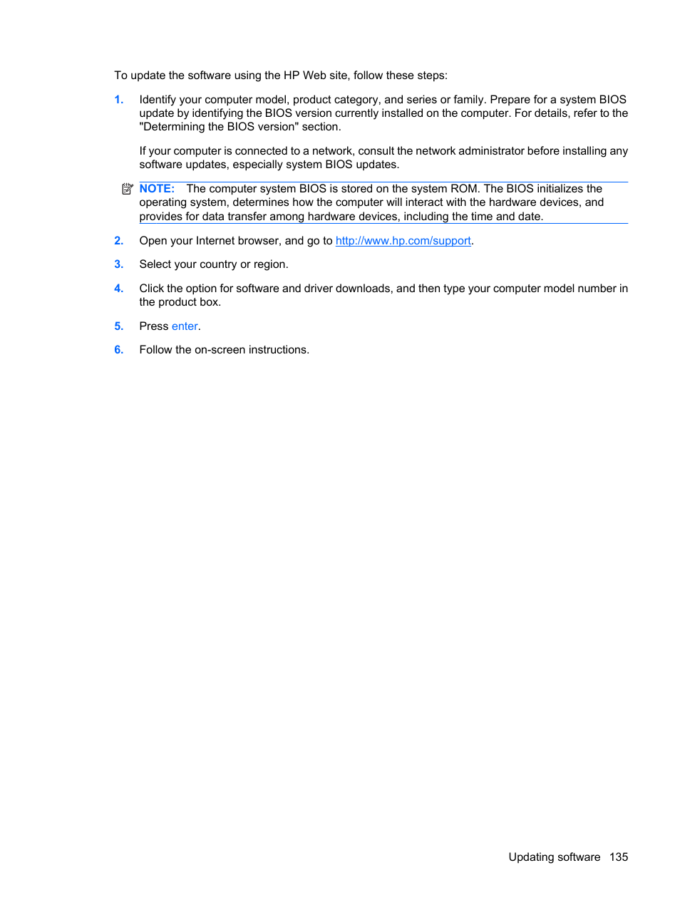 HP EliteBook 8540w Mobile Workstation User Manual | Page 147 / 183