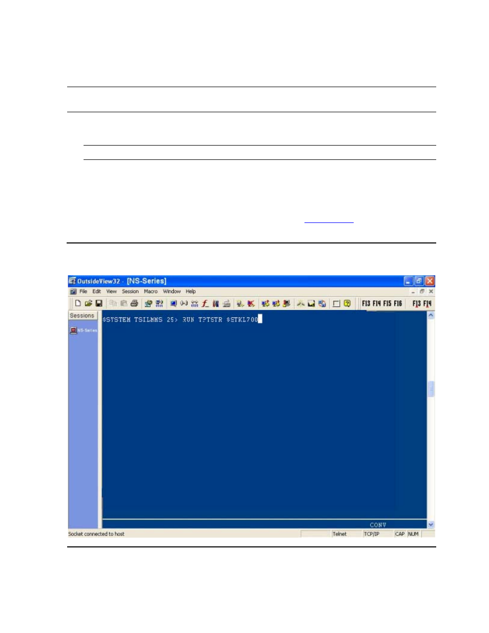 Example 1, Figure 3-22, Run tptstr | HP Integrity NonStop H-Series User Manual | Page 55 / 234