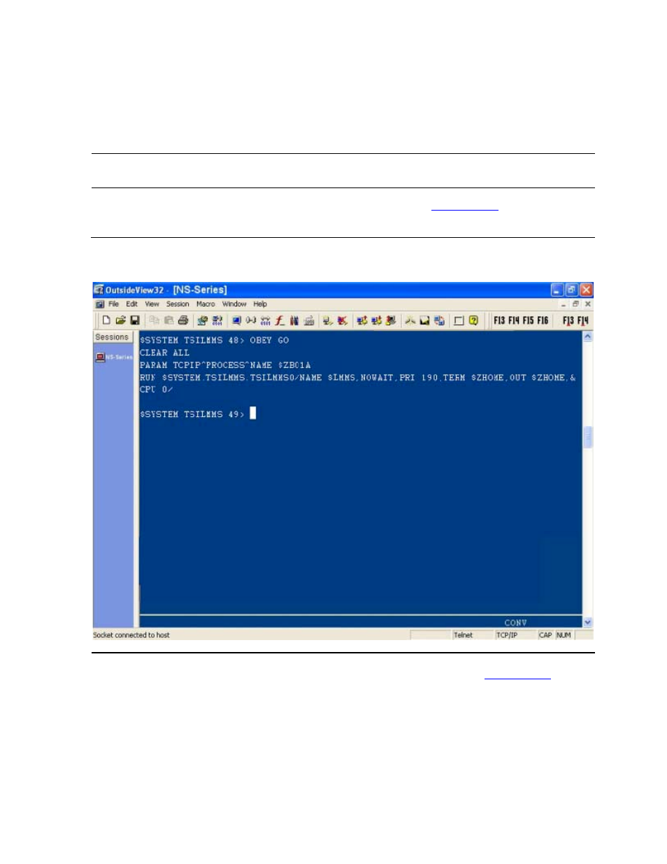 Running the server processes on the nonstop system, Figure 3-27, Obey_go | HP Integrity NonStop H-Series User Manual | Page 60 / 234