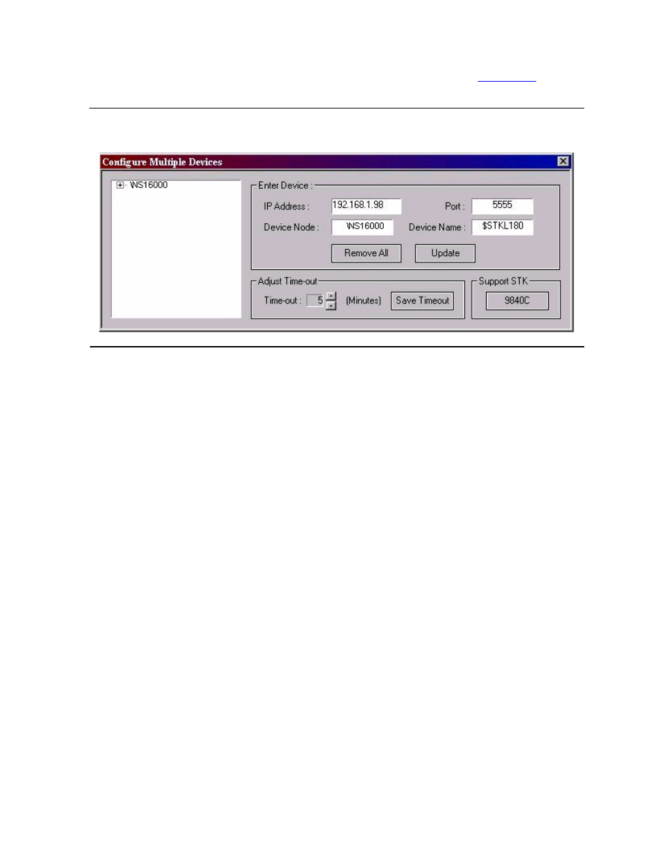 Figure 5-2, Configure multiple devices dialog box | HP Integrity NonStop H-Series User Manual | Page 81 / 234