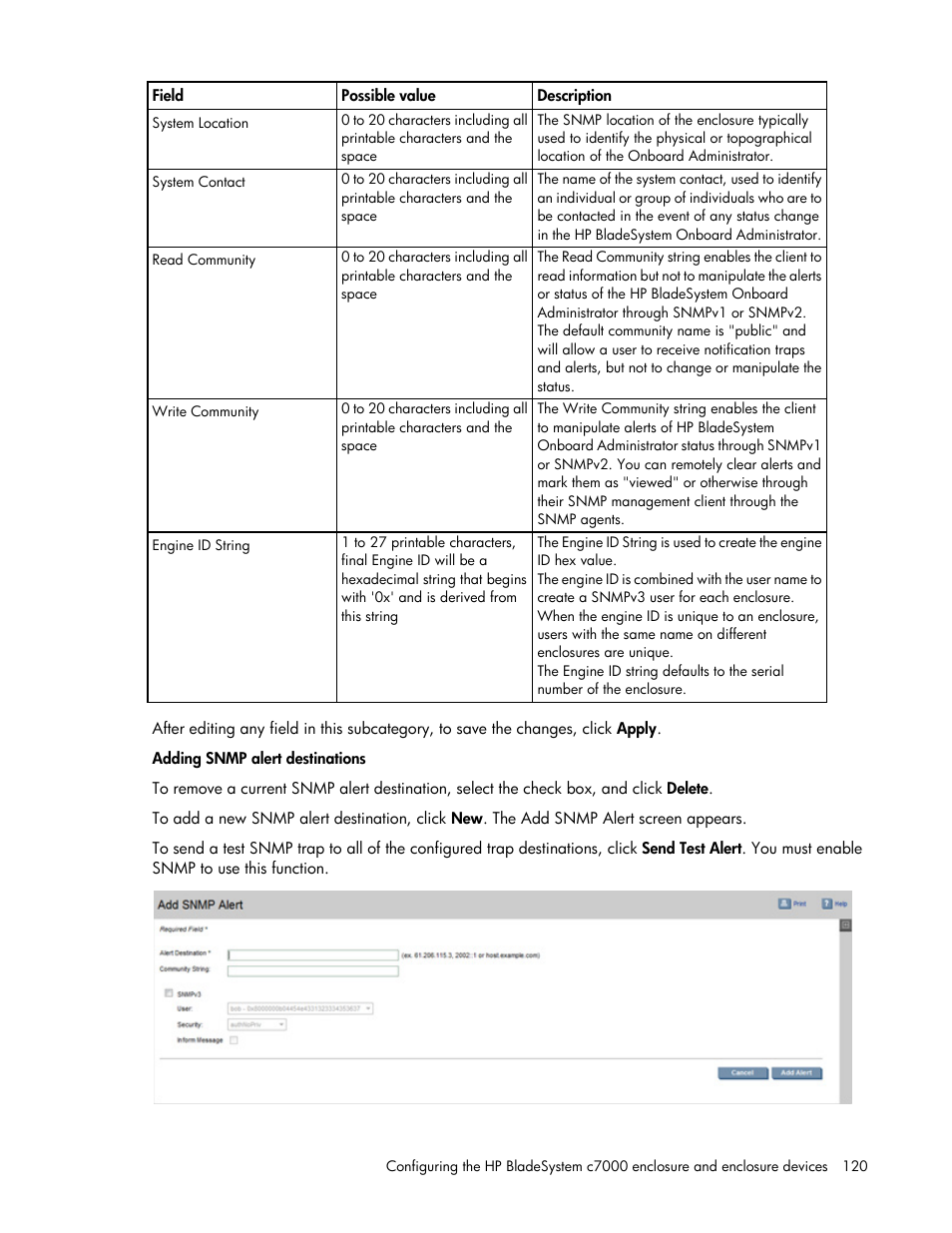 HP Onboard Administrator User Manual | Page 120 / 347