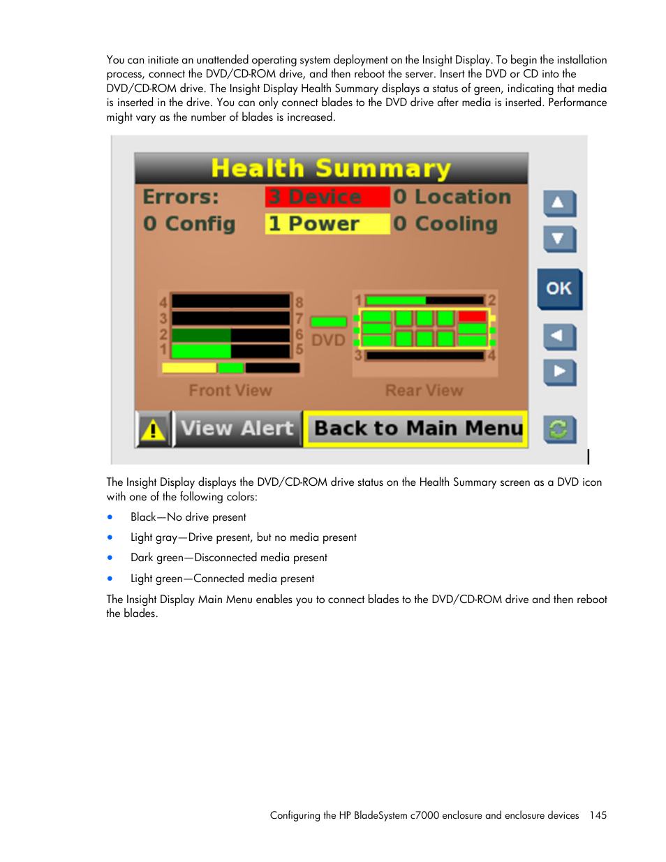 HP Onboard Administrator User Manual | Page 145 / 347