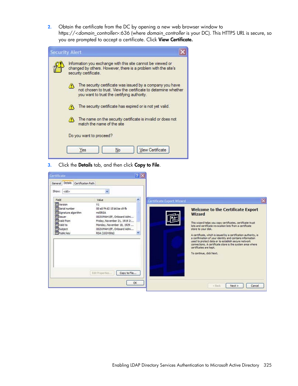 HP Onboard Administrator User Manual | Page 325 / 347