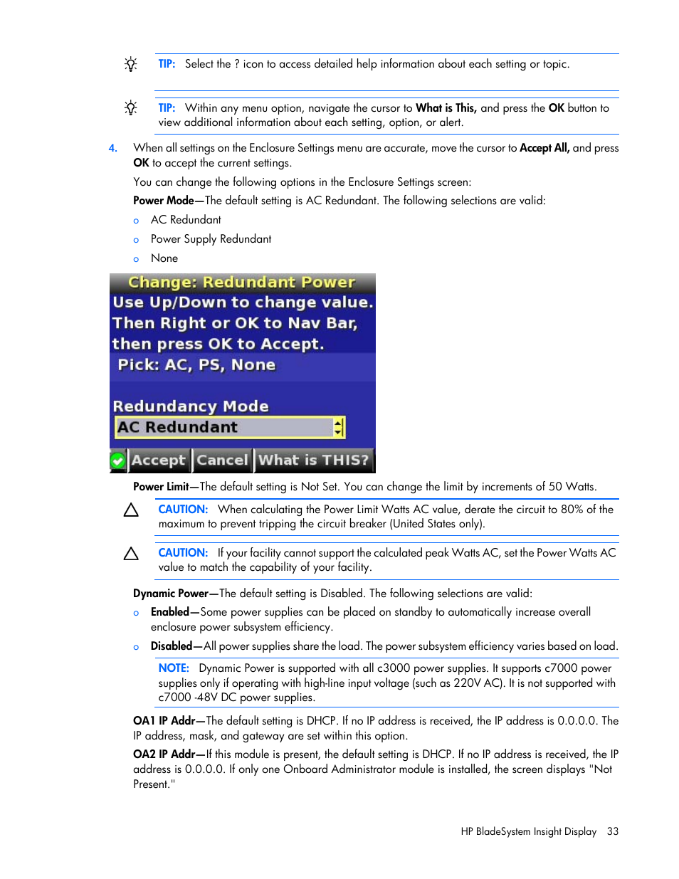 HP Onboard Administrator User Manual | Page 33 / 347