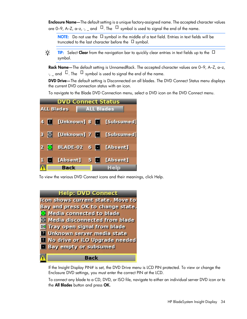 HP Onboard Administrator User Manual | Page 34 / 347