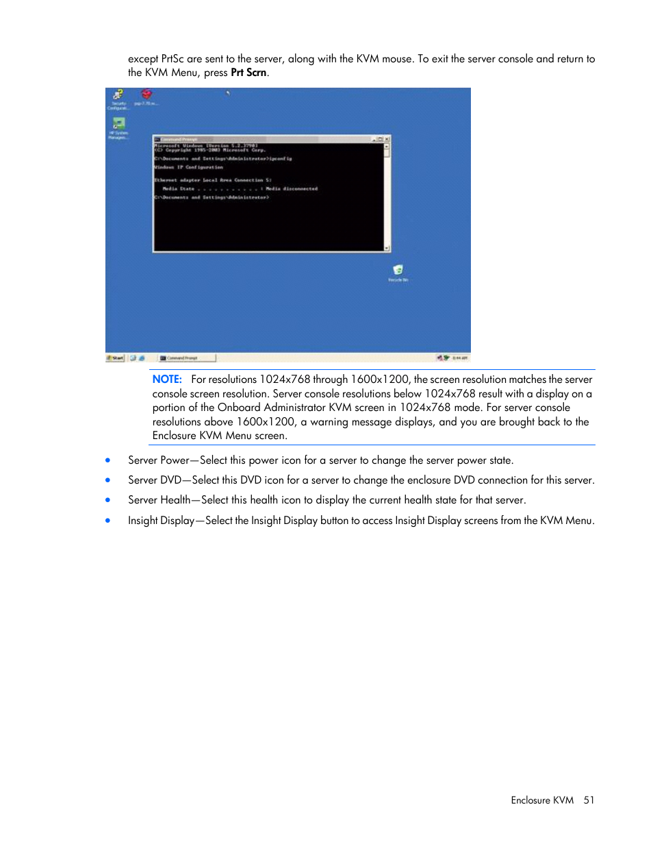HP Onboard Administrator User Manual | Page 51 / 347