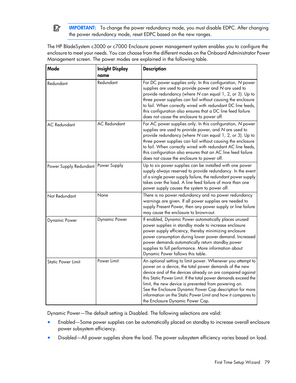 HP Onboard Administrator User Manual | Page 79 / 347