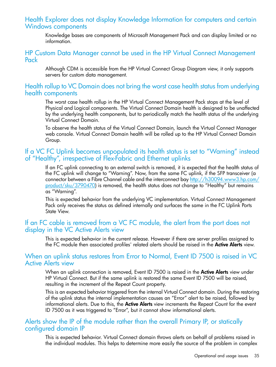 HP OneView for Microsoft System Center User Manual | Page 35 / 41