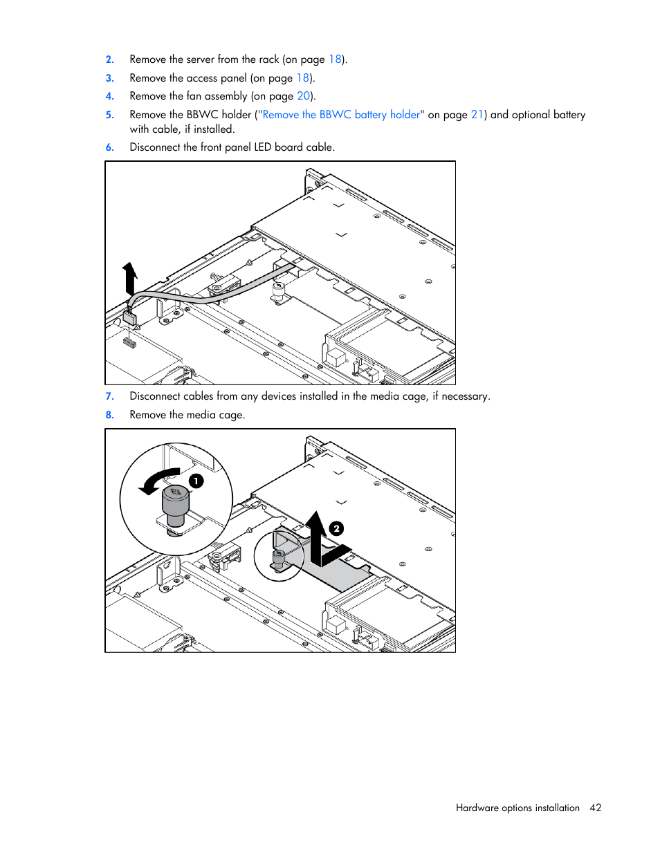 HP ProLiant DL320 G5 Server User Manual | Page 42 / 105
