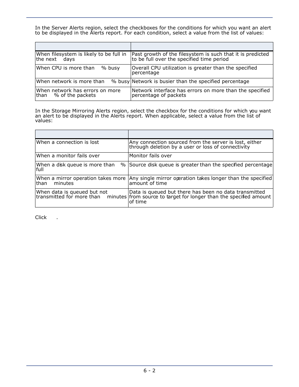 HP Storage Mirroring Software User Manual | Page 60 / 63