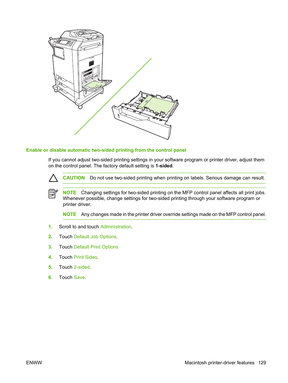 HP Color LaserJet CM4730 Multifunction Printer series User Manual | Page 145 / 370