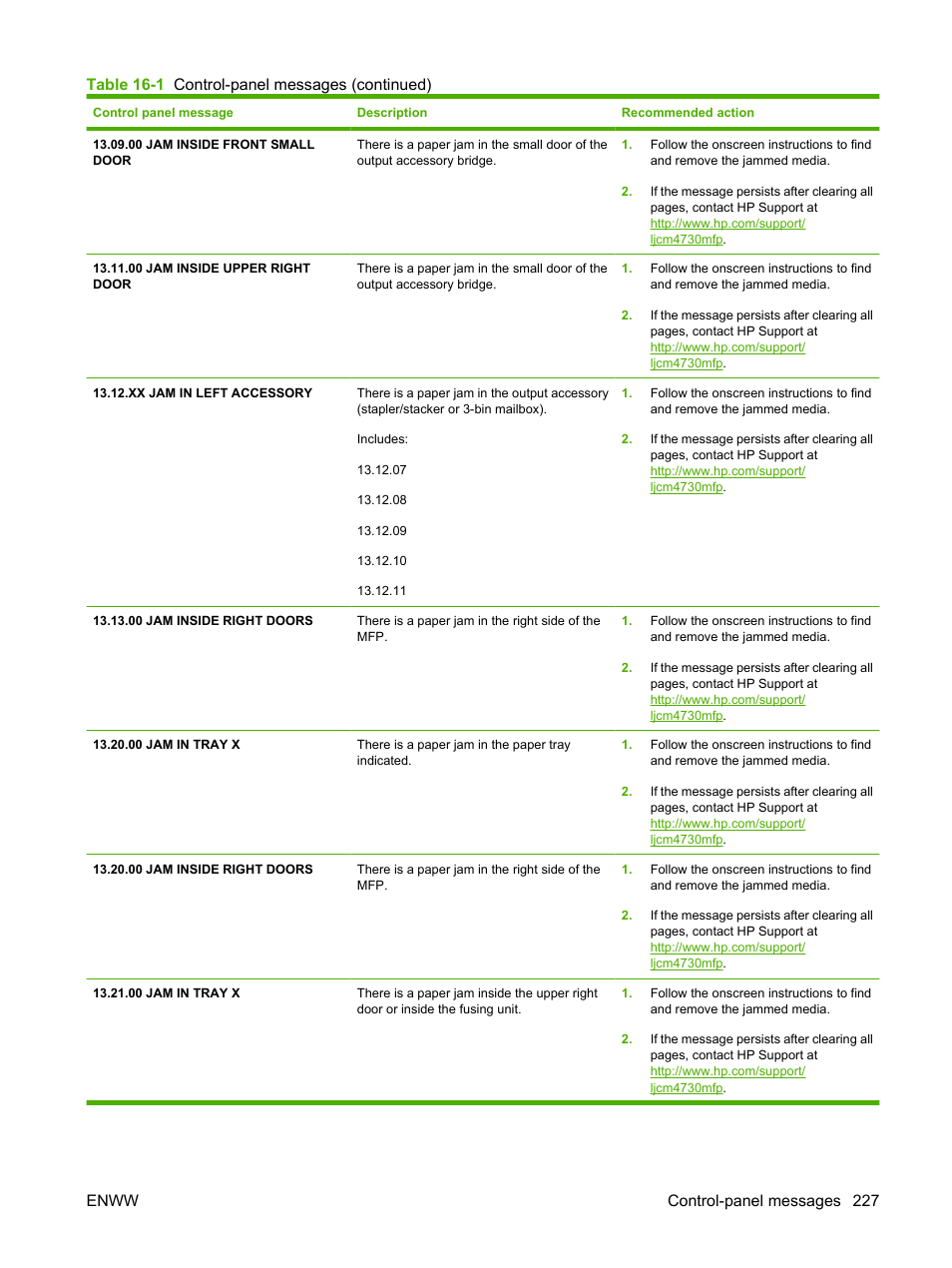 HP Color LaserJet CM4730 Multifunction Printer series User Manual | Page 243 / 370