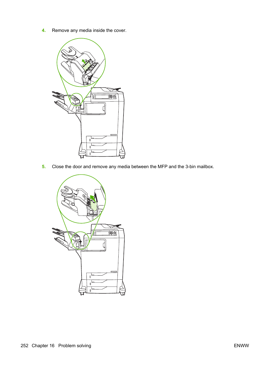 HP Color LaserJet CM4730 Multifunction Printer series User Manual | Page 268 / 370