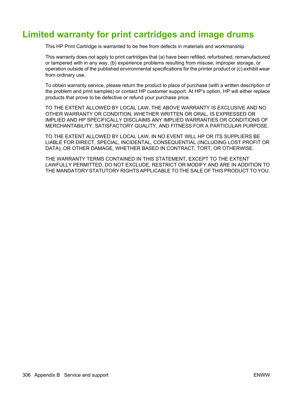HP Color LaserJet CM4730 Multifunction Printer series User Manual | Page 322 / 370