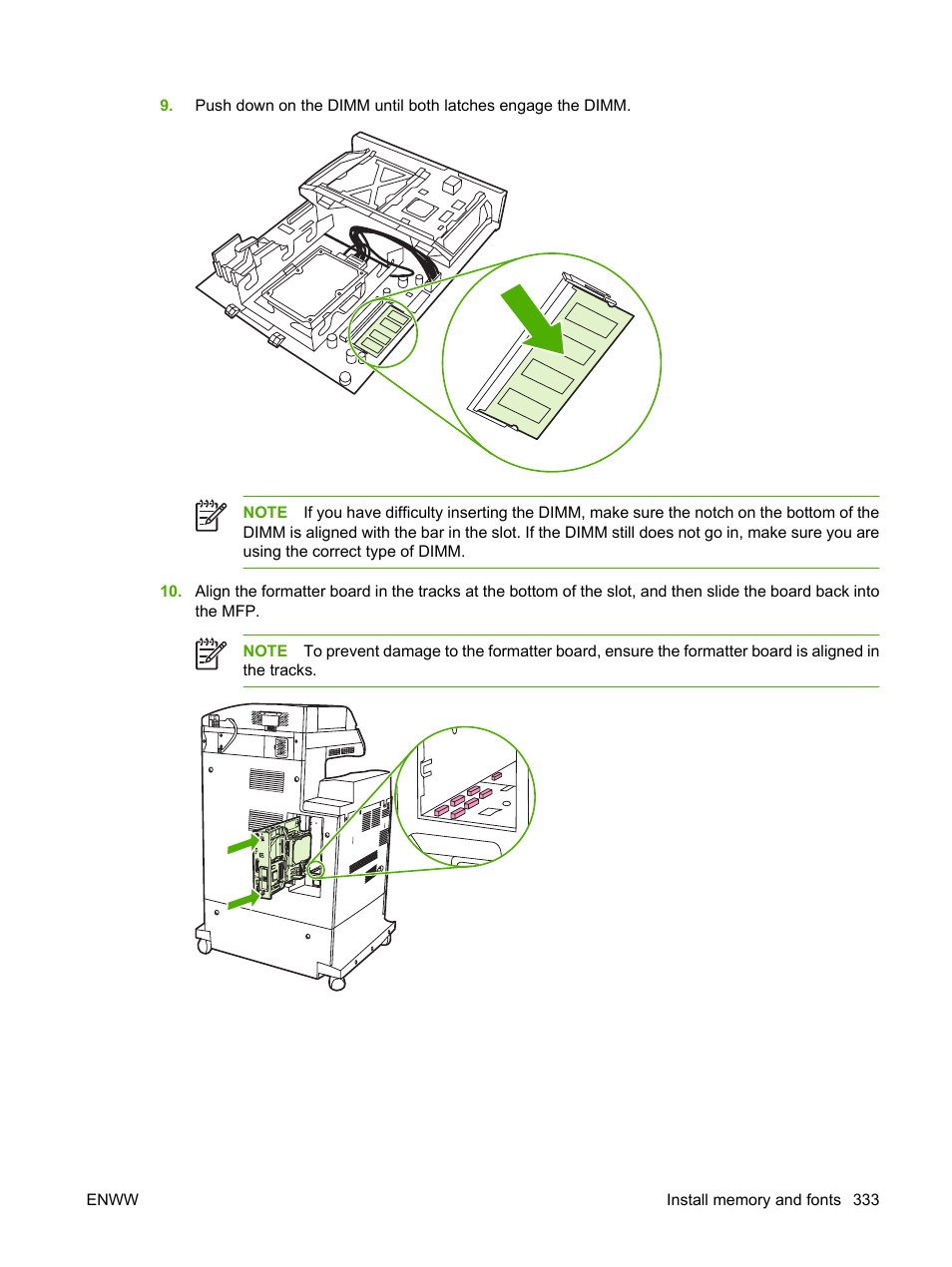 HP Color LaserJet CM4730 Multifunction Printer series User Manual | Page 349 / 370