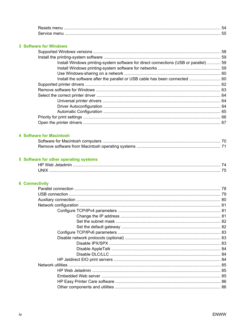 HP Color LaserJet CM4730 Multifunction Printer series User Manual | Page 6 / 370