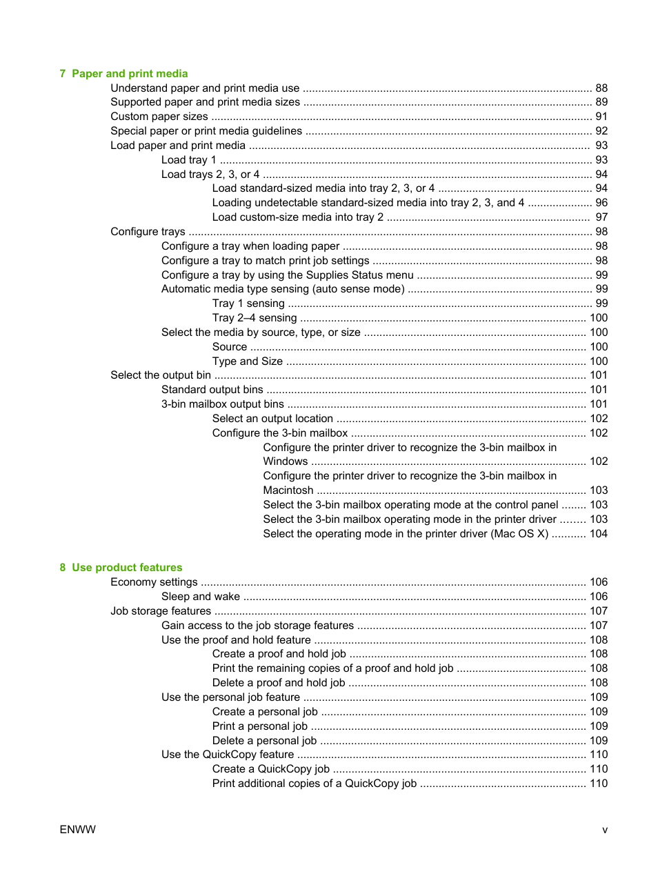 HP Color LaserJet CM4730 Multifunction Printer series User Manual | Page 7 / 370