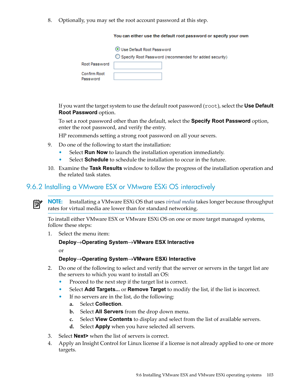 HP Insight Control Software for Linux User Manual | Page 103 / 288