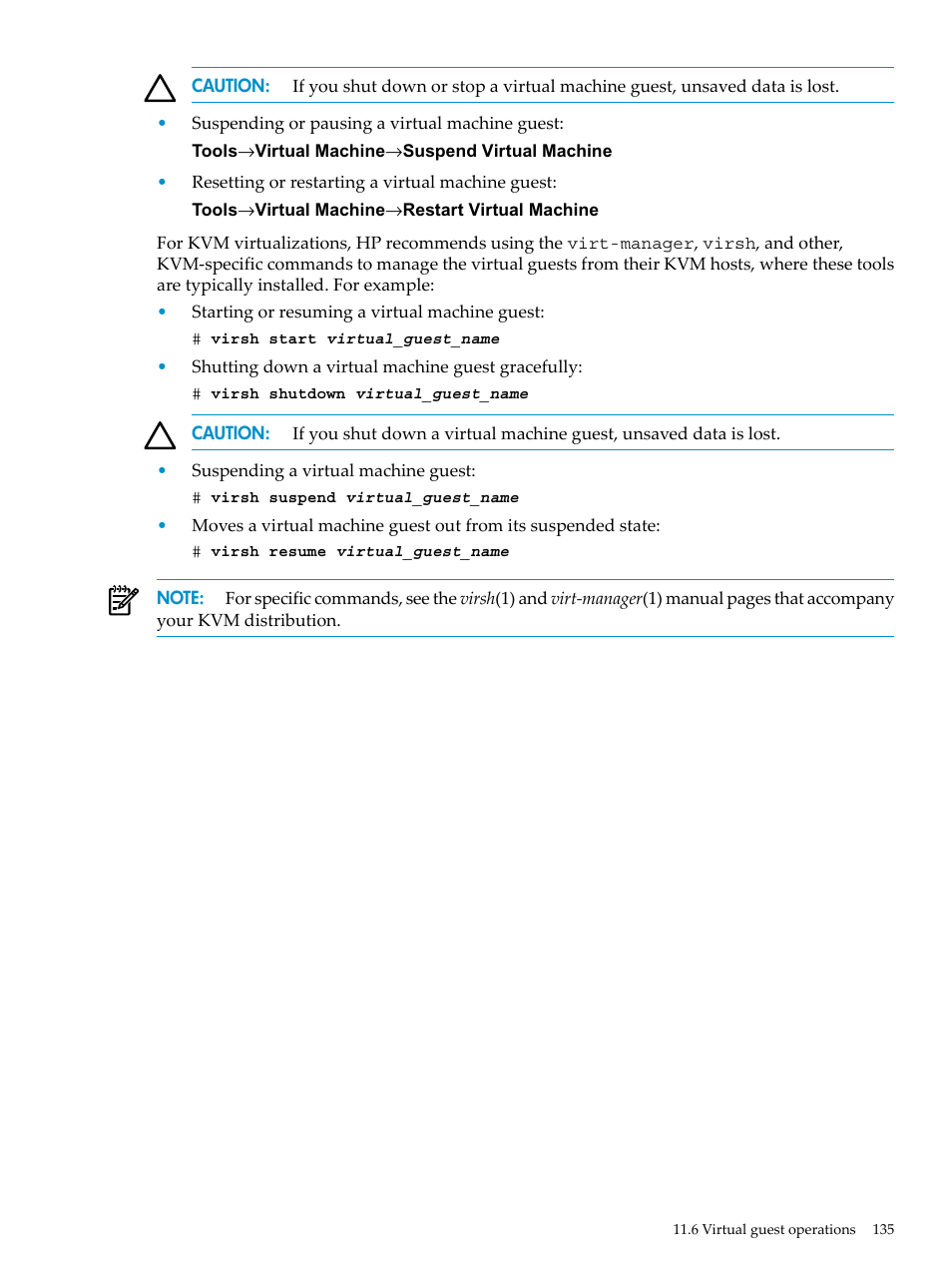 HP Insight Control Software for Linux User Manual | Page 135 / 288