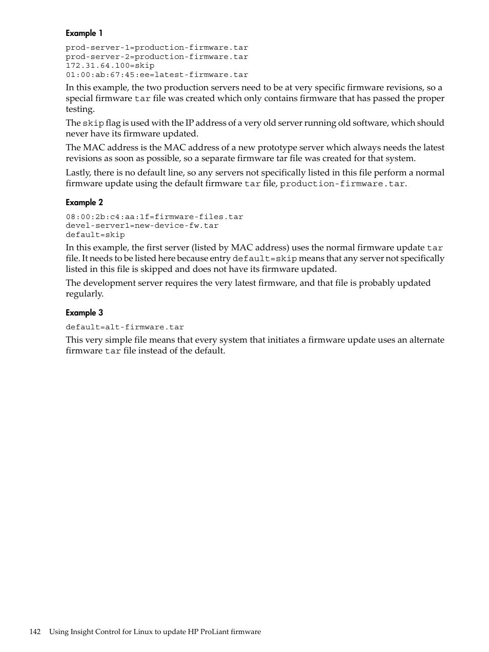 HP Insight Control Software for Linux User Manual | Page 142 / 288