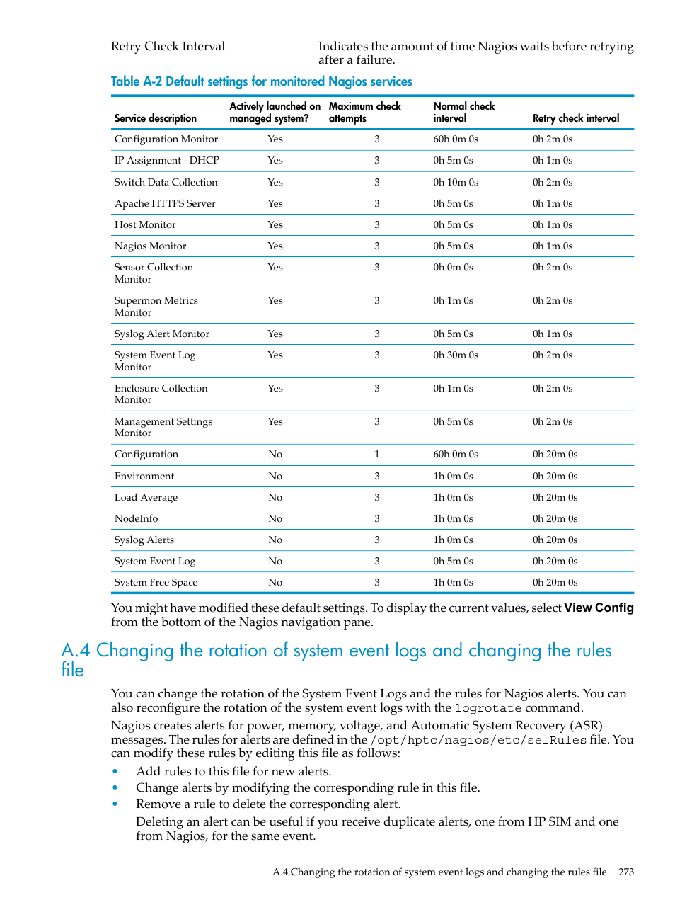 HP Insight Control Software for Linux User Manual | Page 273 / 288