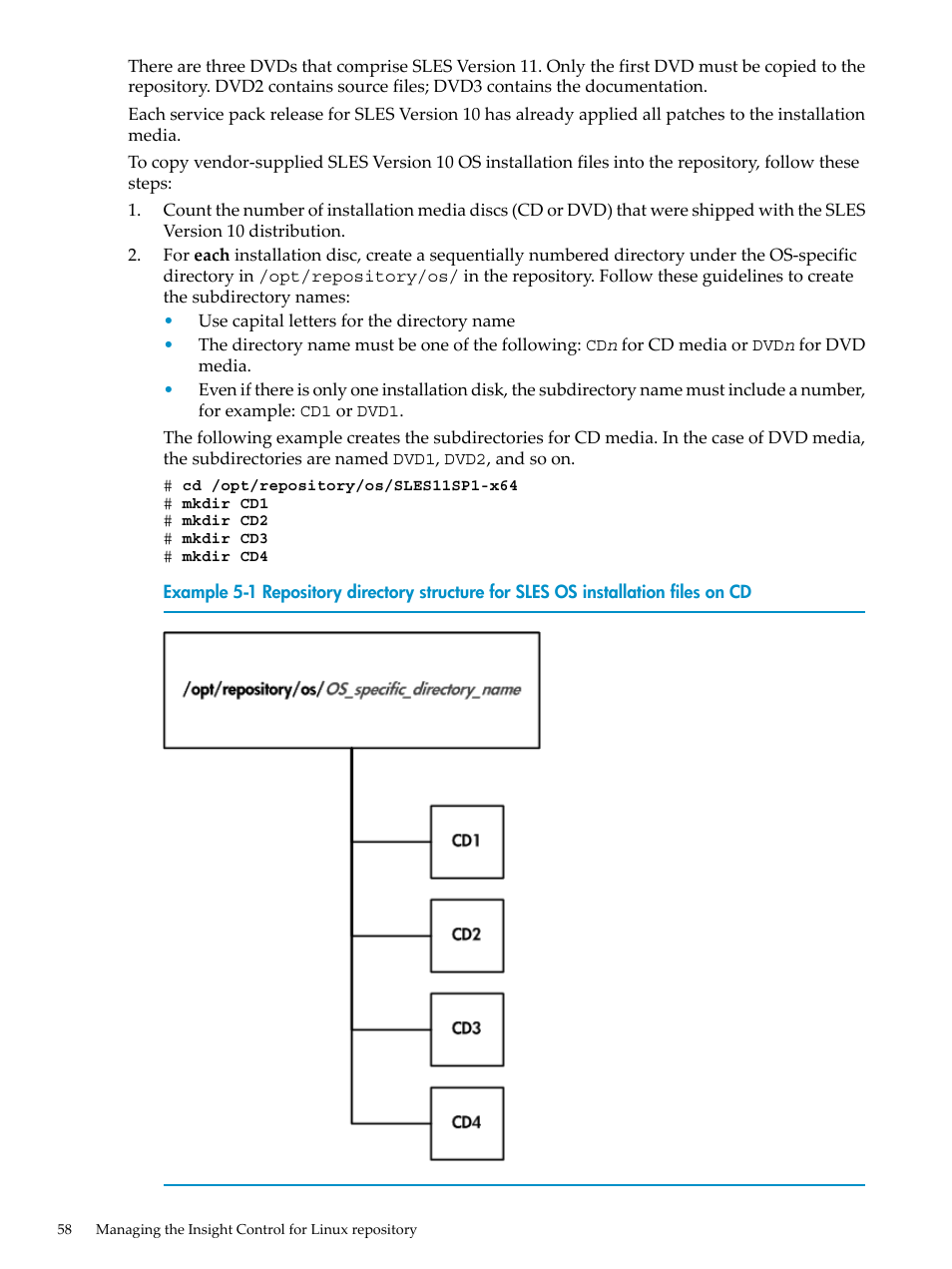 HP Insight Control Software for Linux User Manual | Page 58 / 288