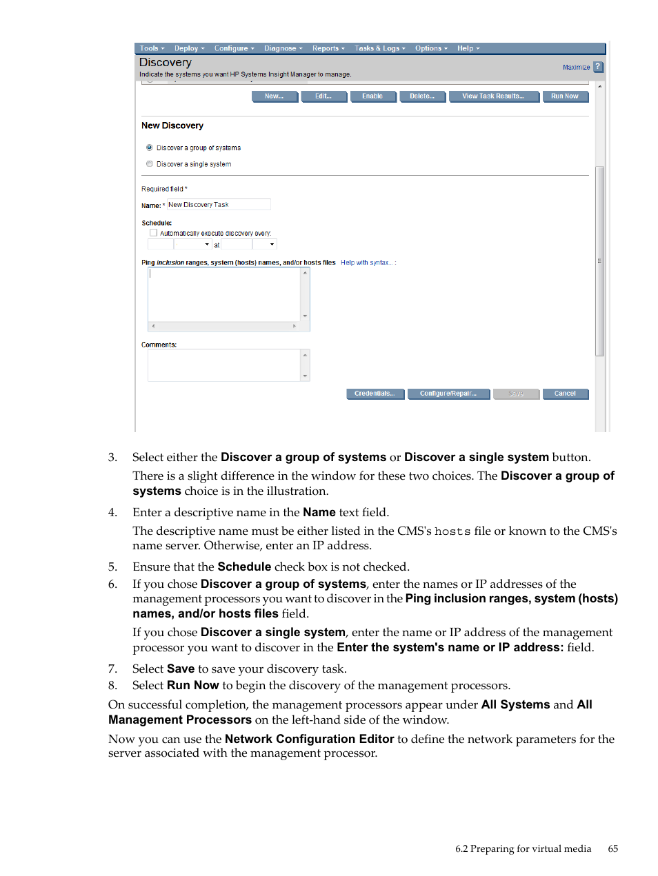 HP Insight Control Software for Linux User Manual | Page 65 / 288