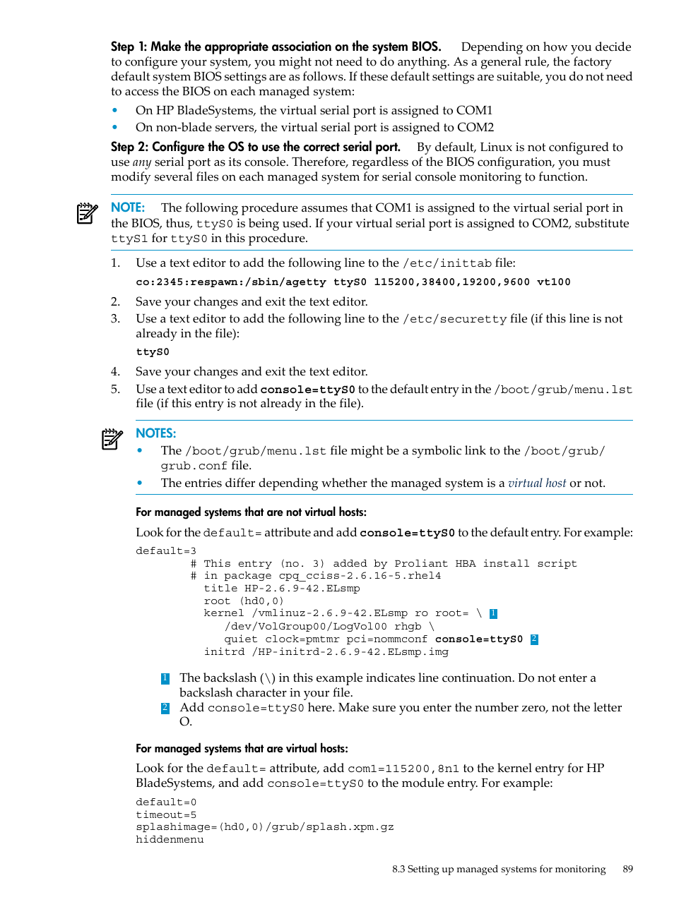 HP Insight Control Software for Linux User Manual | Page 89 / 288