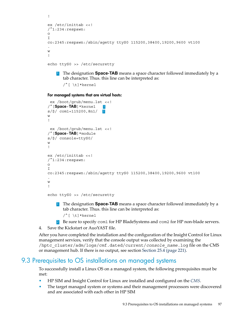 HP Insight Control Software for Linux User Manual | Page 97 / 288