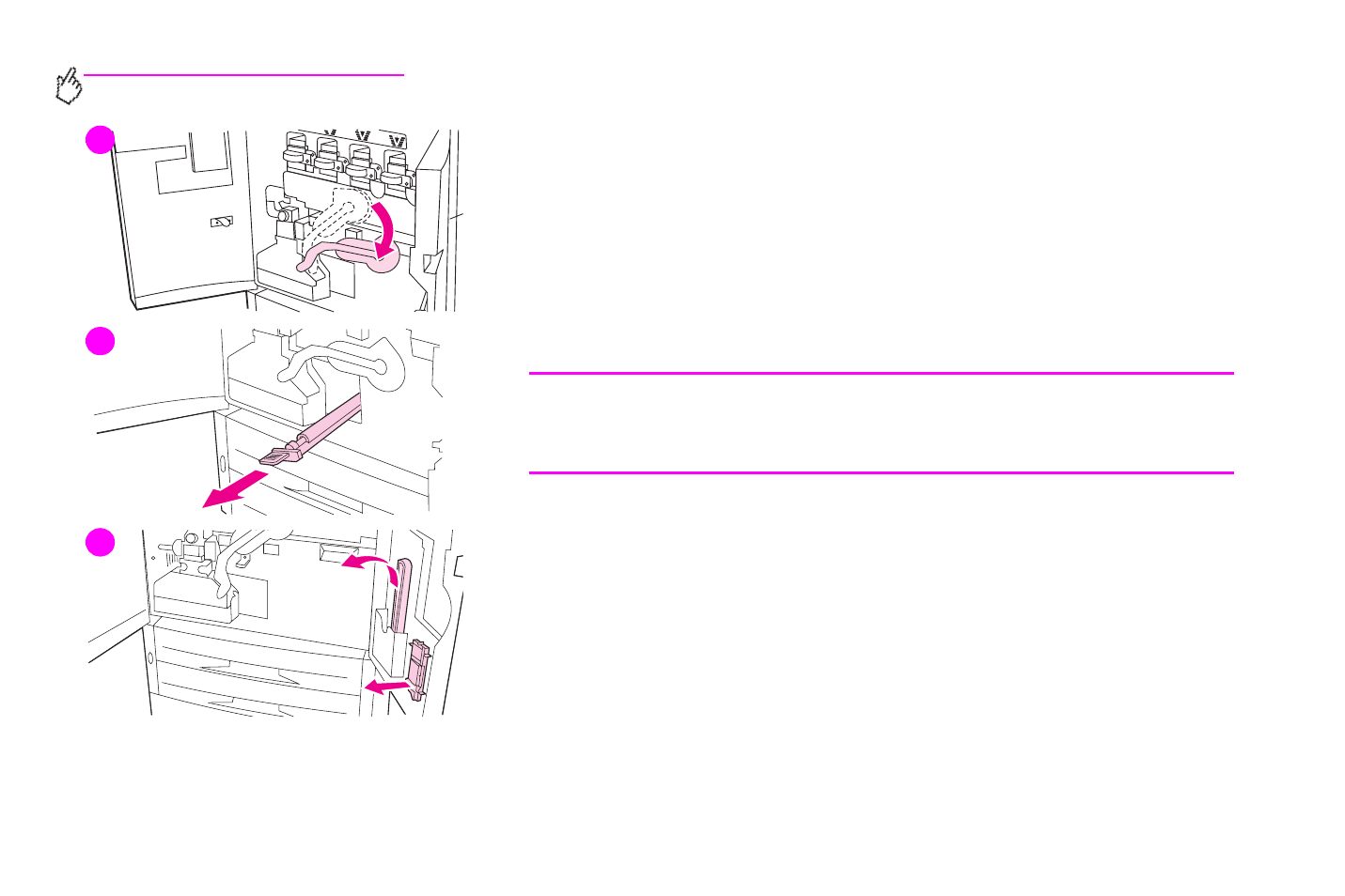 Cleaning the fuser input | HP Color LaserJet 9500 Multifunction Printer series User Manual | Page 250 / 354