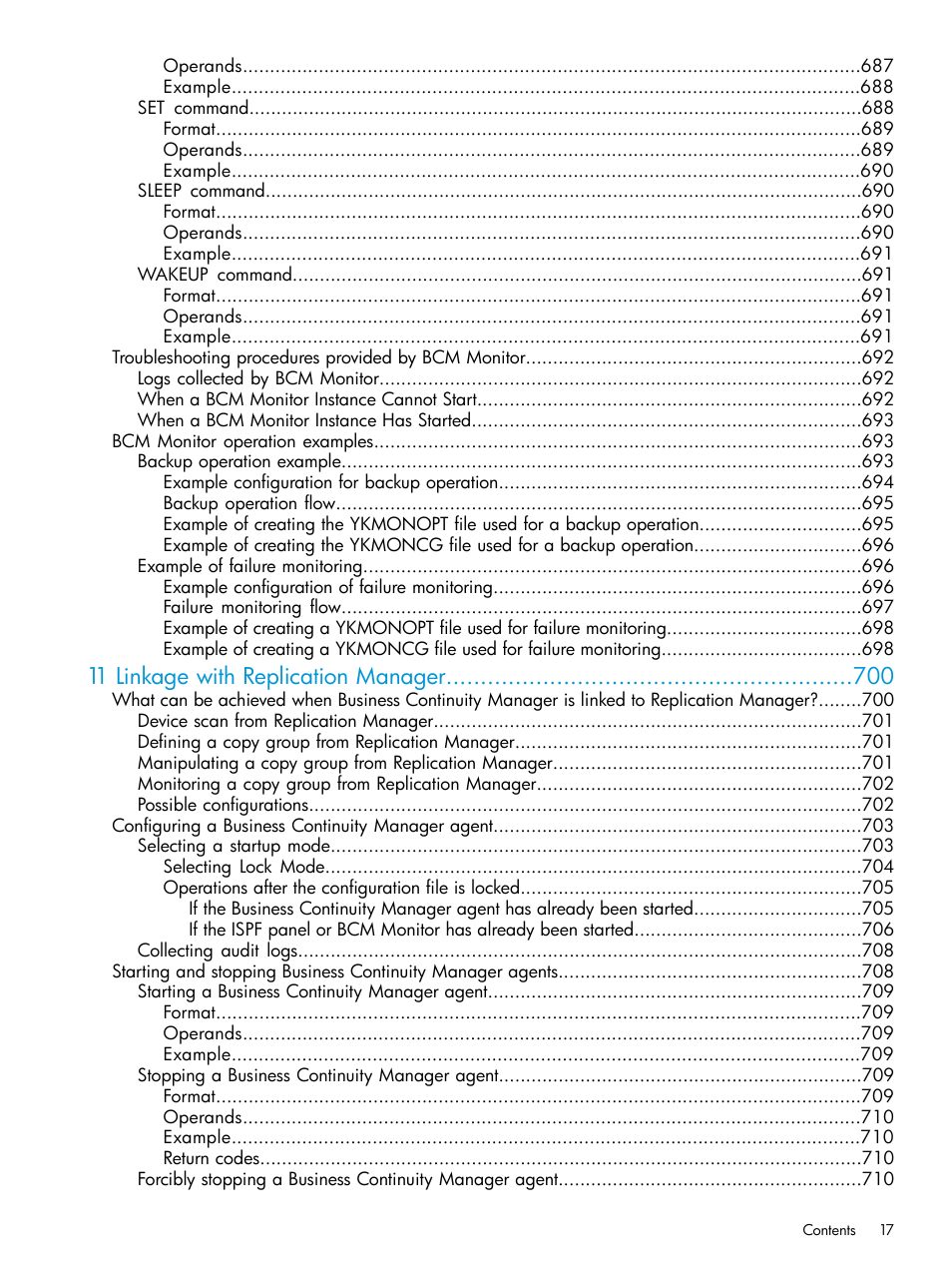 11 linkage with replication manager | HP XP P9500 Storage User Manual | Page 17 / 773