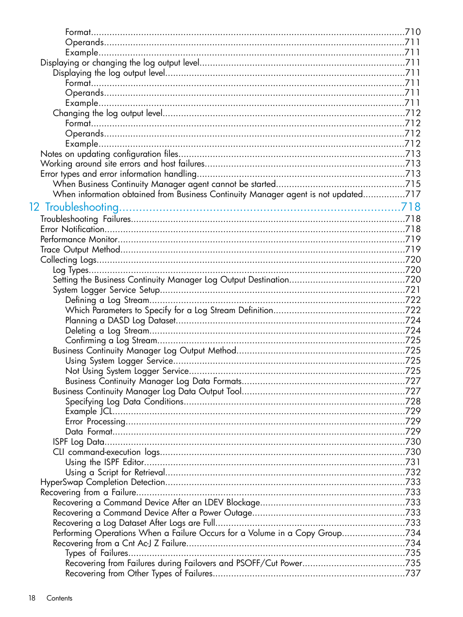 12 troubleshooting | HP XP P9500 Storage User Manual | Page 18 / 773