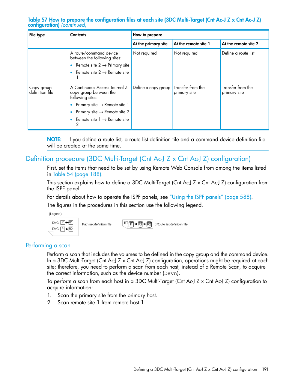 Performing a scan | HP XP P9500 Storage User Manual | Page 191 / 773