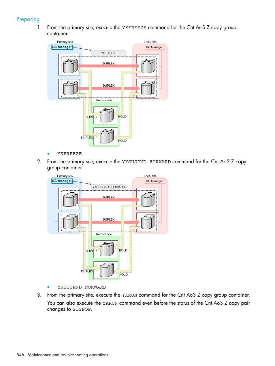 Preparing | HP XP P9500 Storage User Manual | Page 546 / 773