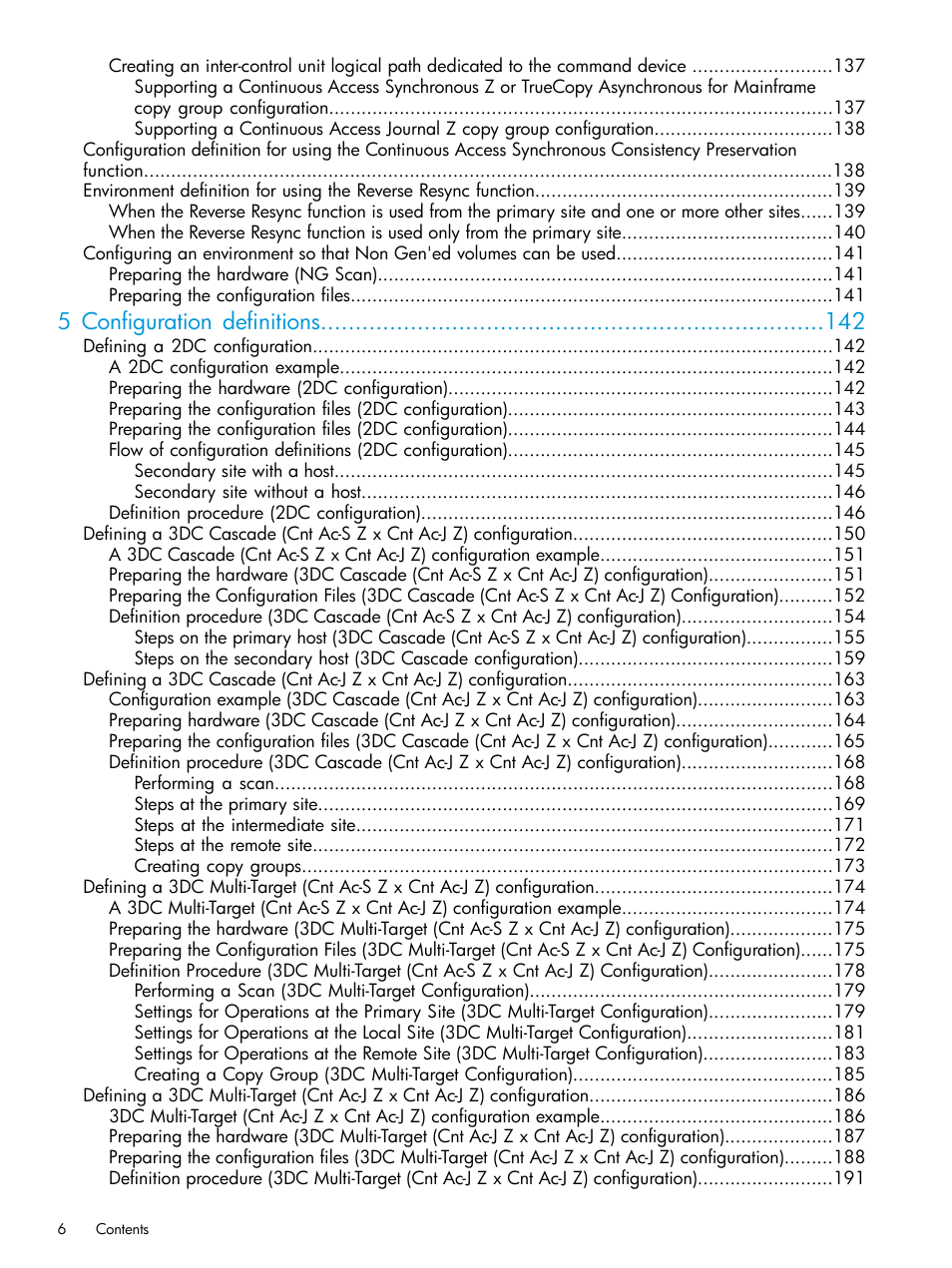 5 configuration definitions | HP XP P9500 Storage User Manual | Page 6 / 773