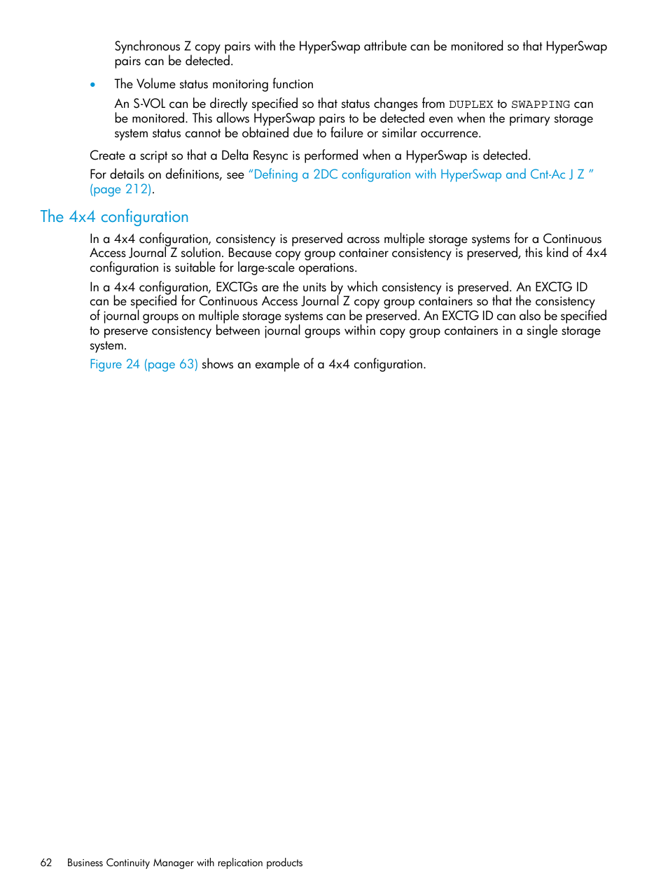 The 4x4 configuration | HP XP P9500 Storage User Manual | Page 62 / 773