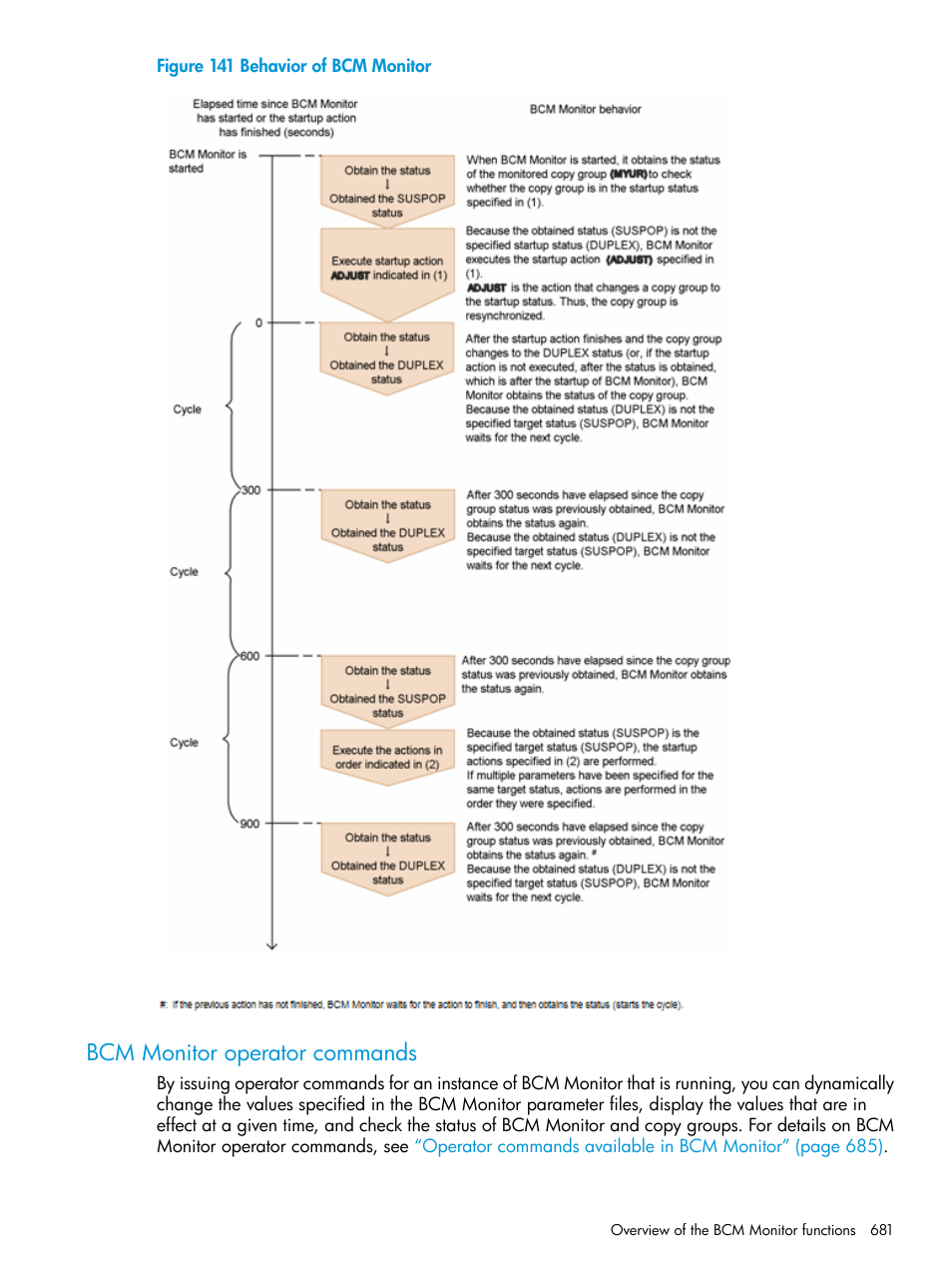 Bcm monitor operator commands | HP XP P9500 Storage User Manual | Page 681 / 773