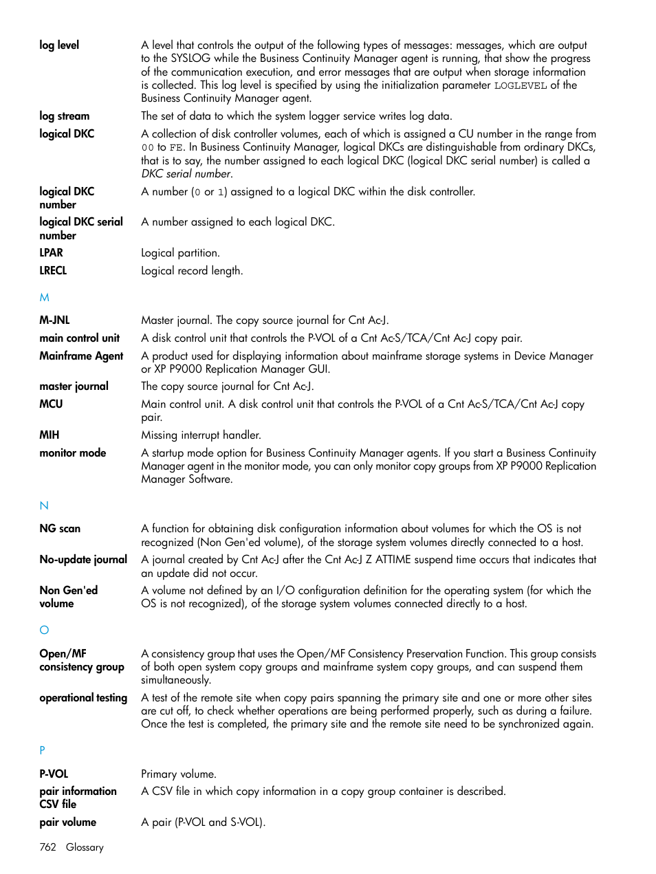 HP XP P9500 Storage User Manual | Page 762 / 773