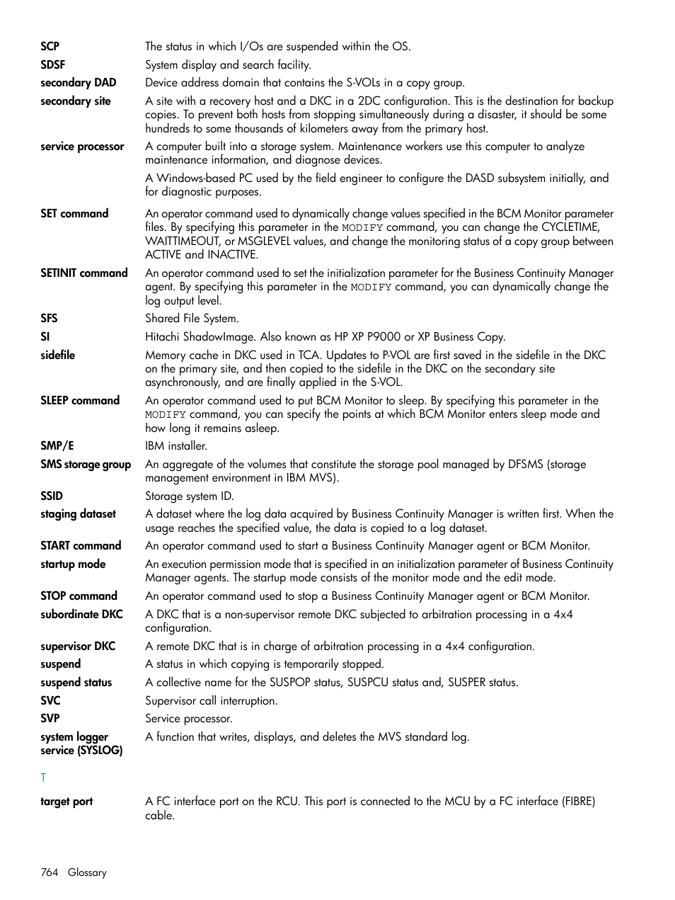 HP XP P9500 Storage User Manual | Page 764 / 773