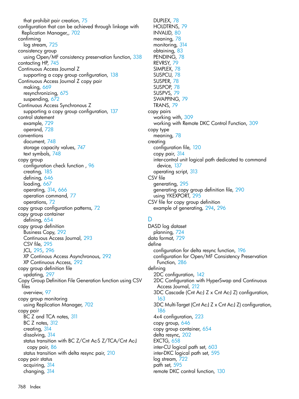 HP XP P9500 Storage User Manual | Page 768 / 773