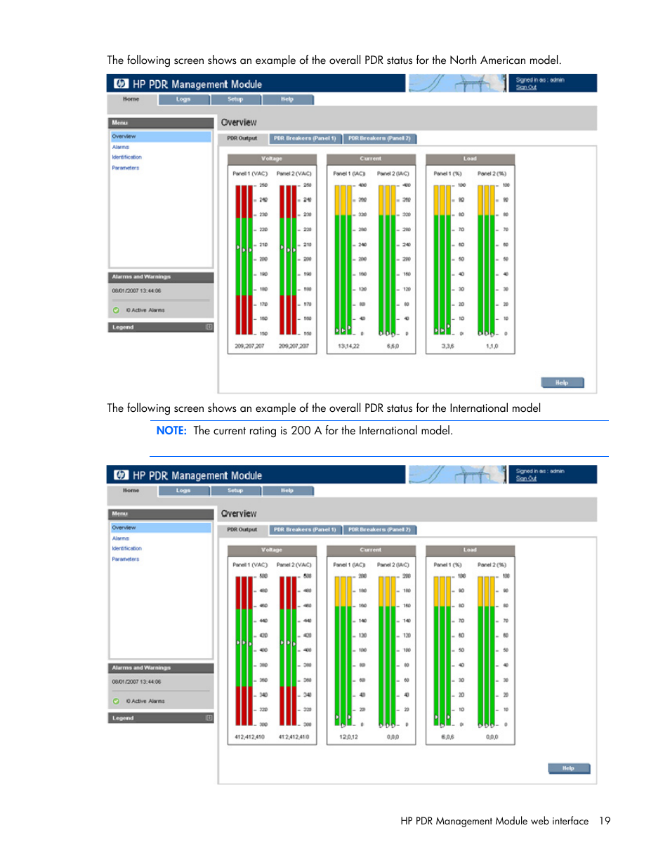 HP Power Distribution Unit Management Module User Manual | Page 19 / 77