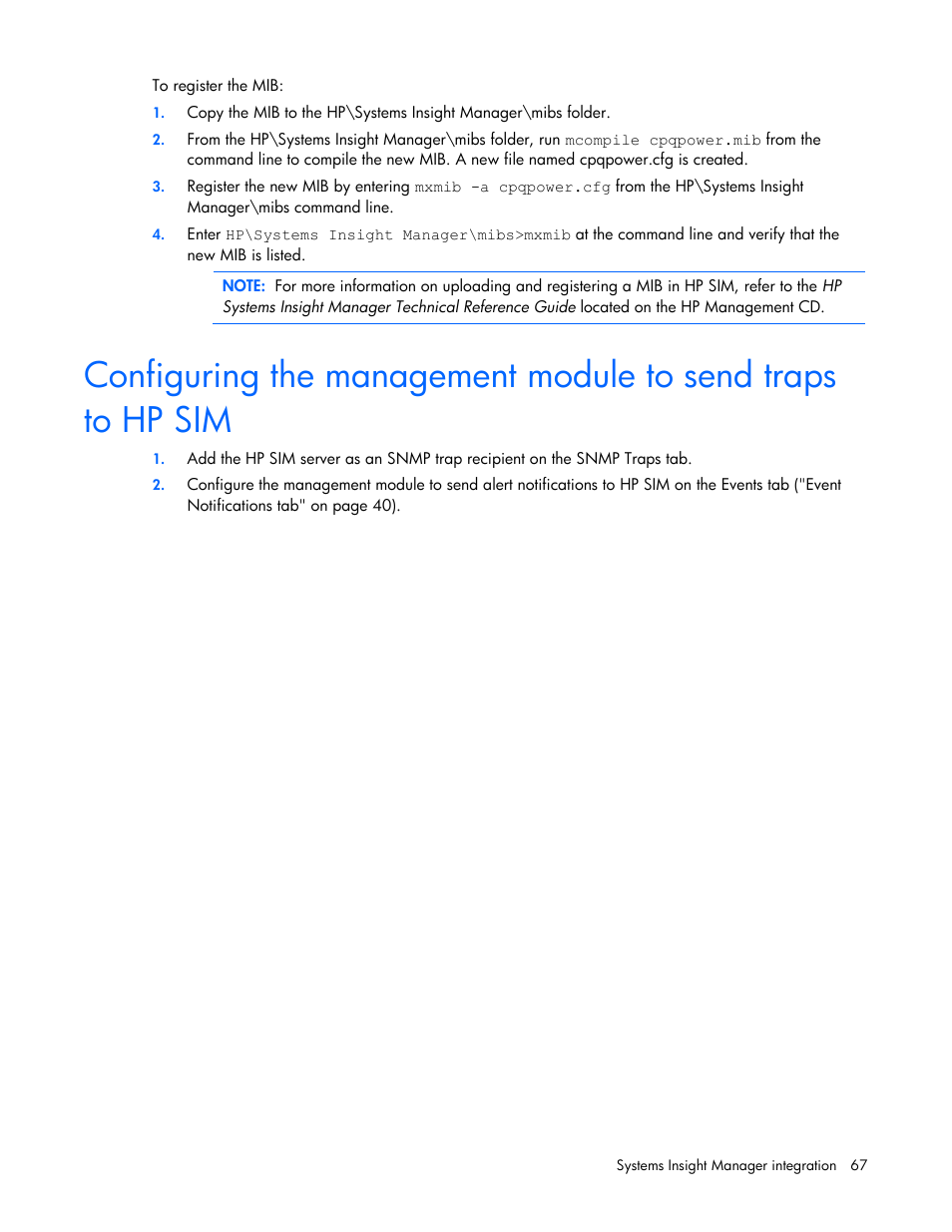 HP Power Distribution Unit Management Module User Manual | Page 67 / 77