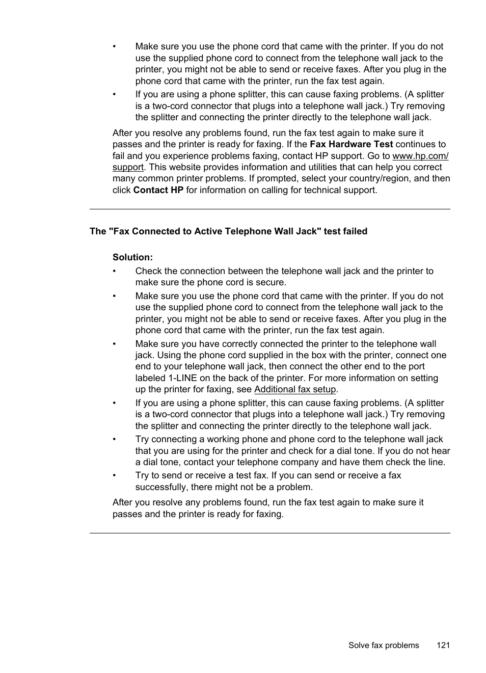 HP Officejet Pro 276dw Multifunction Printer series User Manual | Page 125 / 260
