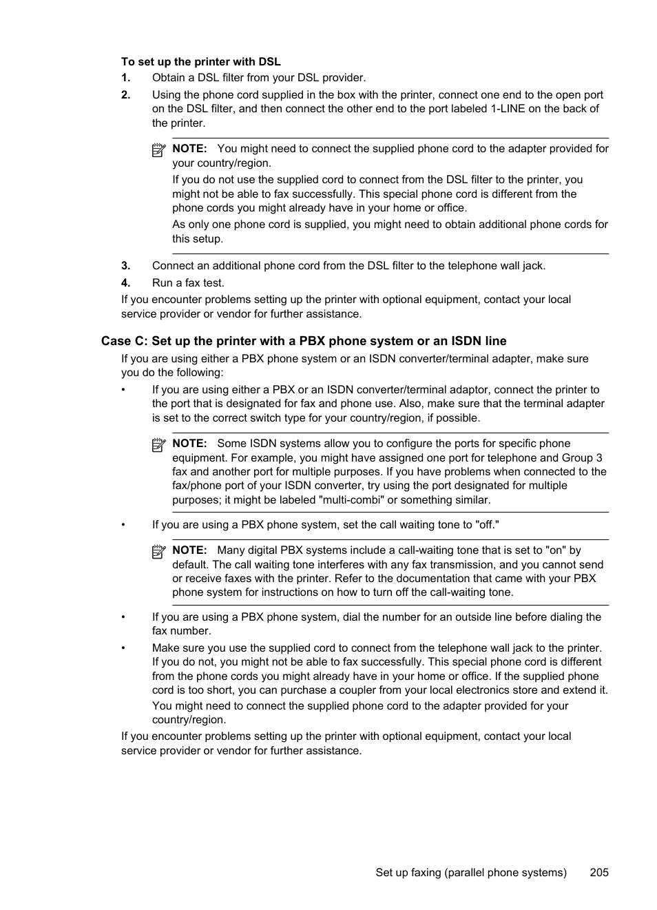 HP Officejet Pro 276dw Multifunction Printer series User Manual | Page 209 / 260