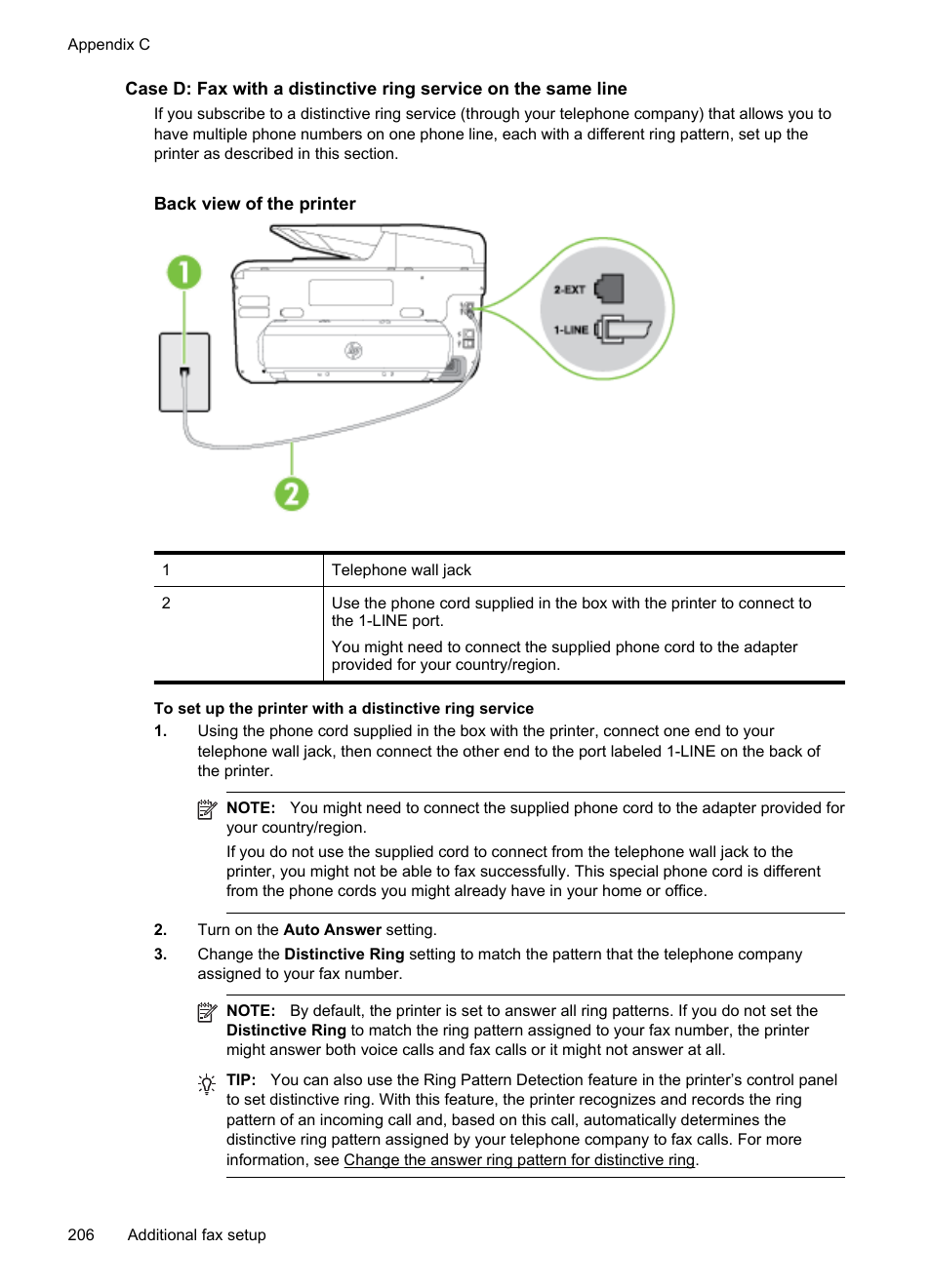 HP Officejet Pro 276dw Multifunction Printer series User Manual | Page 210 / 260