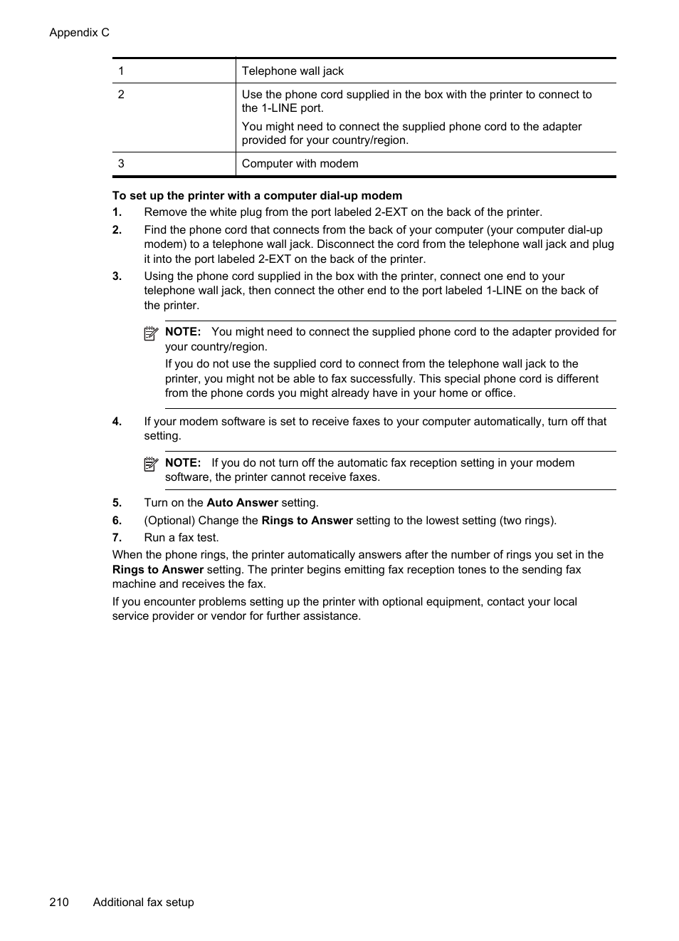 HP Officejet Pro 276dw Multifunction Printer series User Manual | Page 214 / 260