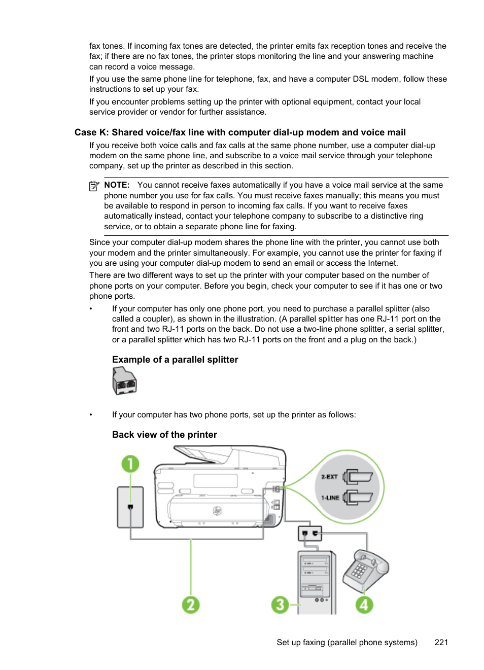 HP Officejet Pro 276dw Multifunction Printer series User Manual | Page 225 / 260