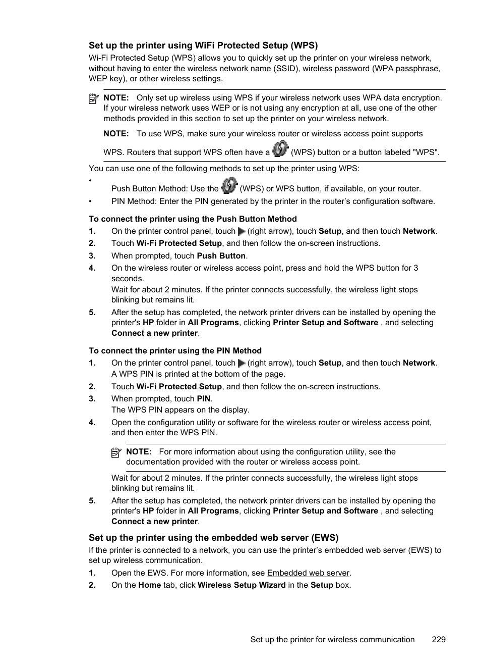 HP Officejet Pro 276dw Multifunction Printer series User Manual | Page 233 / 260