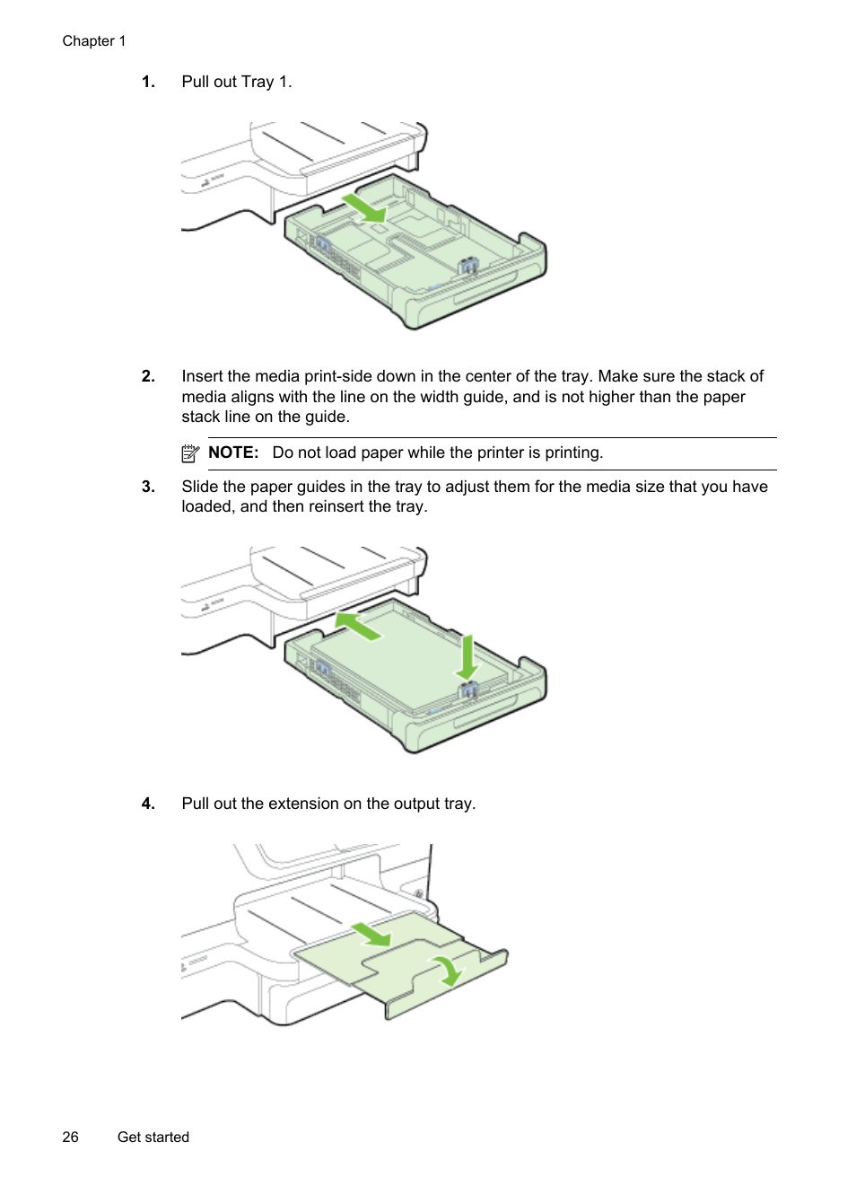 HP Officejet Pro 276dw Multifunction Printer series User Manual | Page 30 / 260